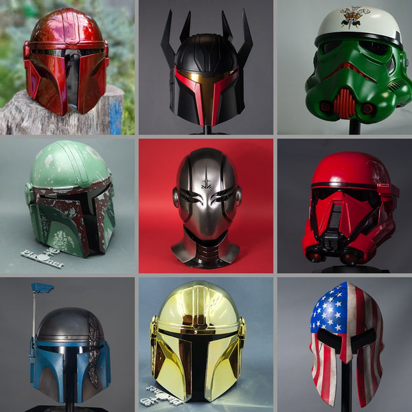 Custom Cosplay Helmet / Handcrafted Headgear / Made-to-Order Helmet