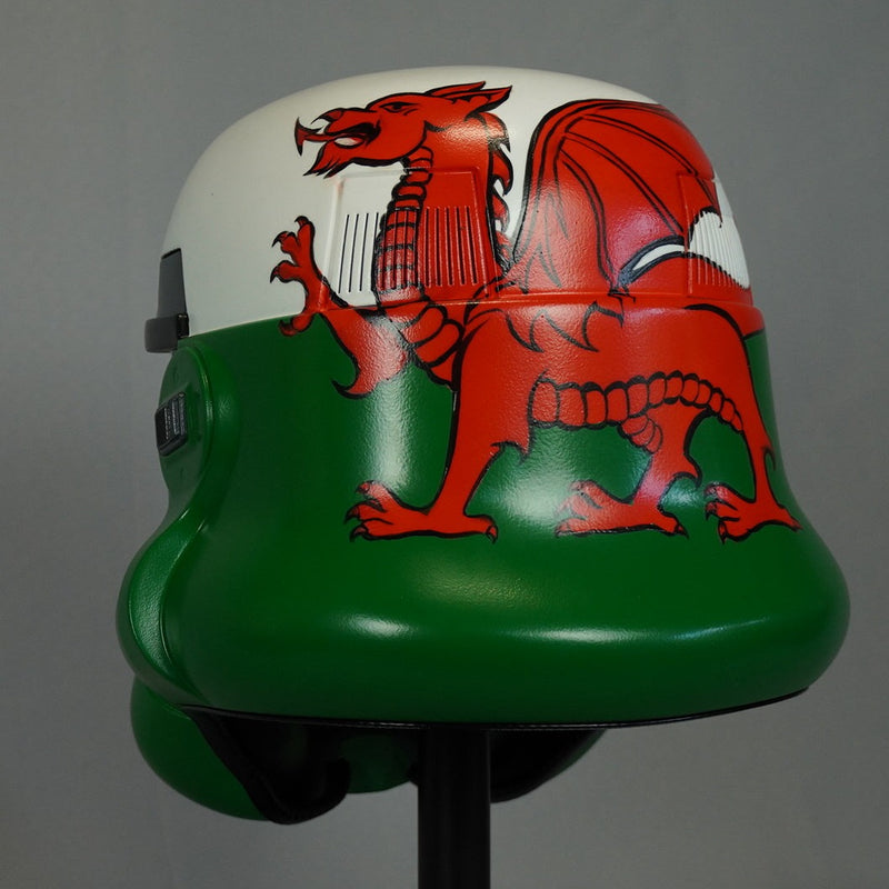 Customized Stormtrooper Helmet with Unique Design