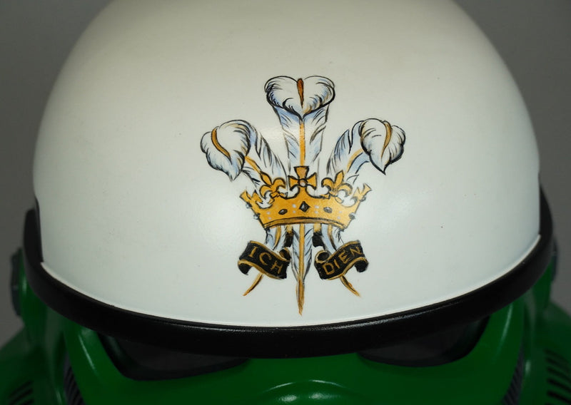 Customized Stormtrooper Helmet with Unique Design