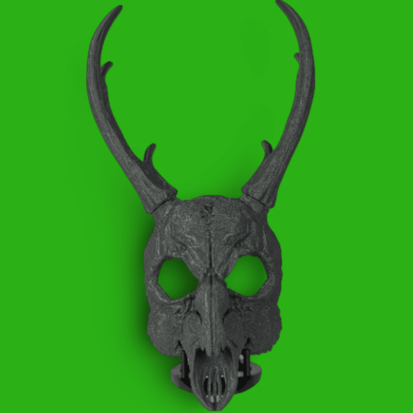 Deer Skull Mask Raw Kit 3D Print