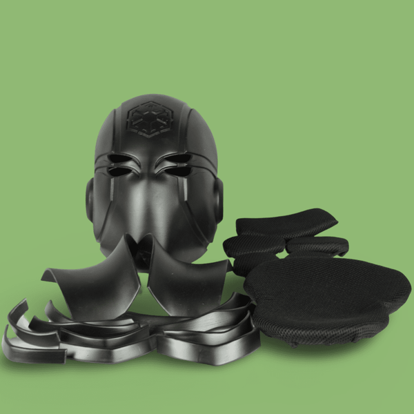 Jedi Helmet Raw Kit 3D Print