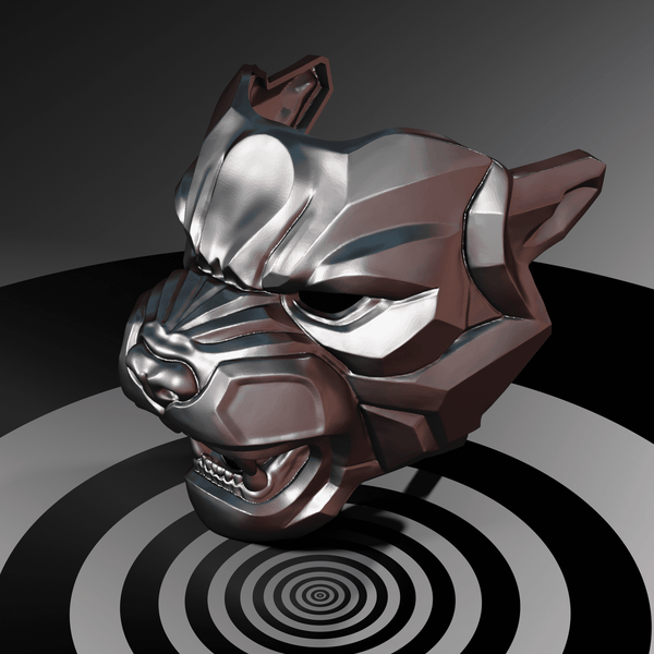 Panther Mask 3D Model STL files