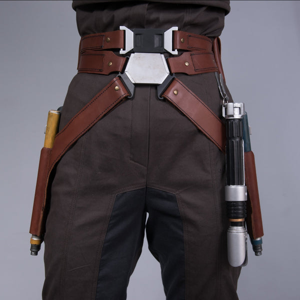 Sabine Wren Leather Set / 2 Belts with Holsters