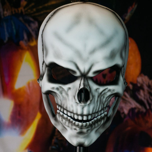 Bone Skull Mask Moving Jaw
