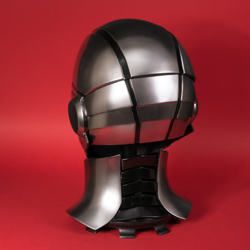 Steel Jedi Helmet-Mask with Neck / Custom Temple Guard Helmet
