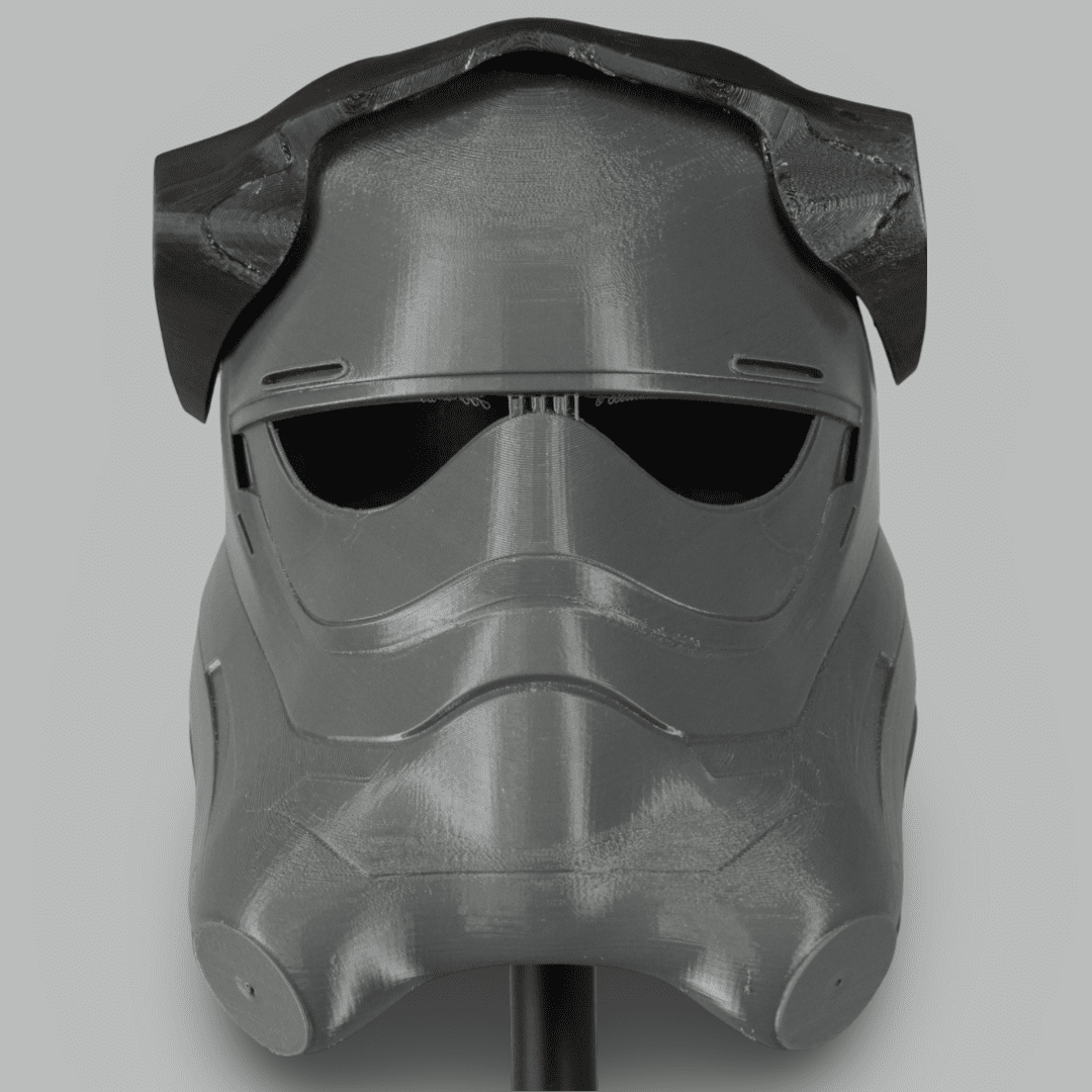 3D Printed Unpainted TIE Fighter Pilot Helmet 3D Planet Props