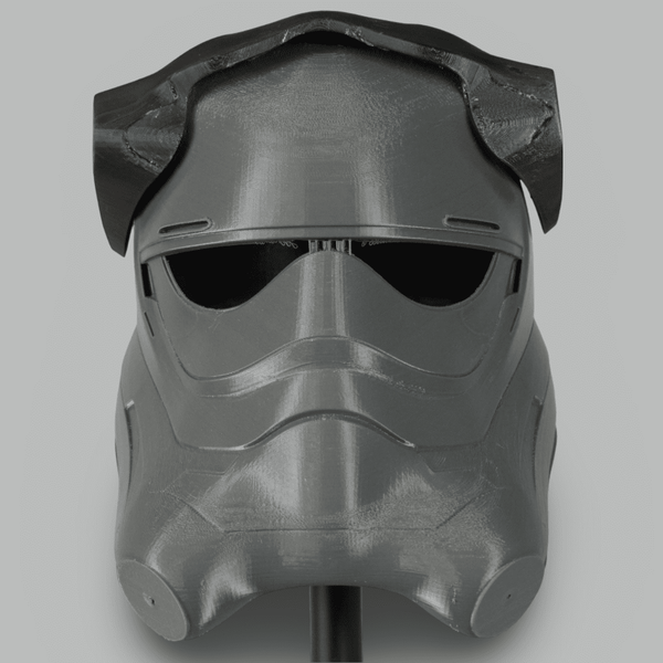 First Order TIE Fighter Pilot Helmet Raw Kit 3D Print