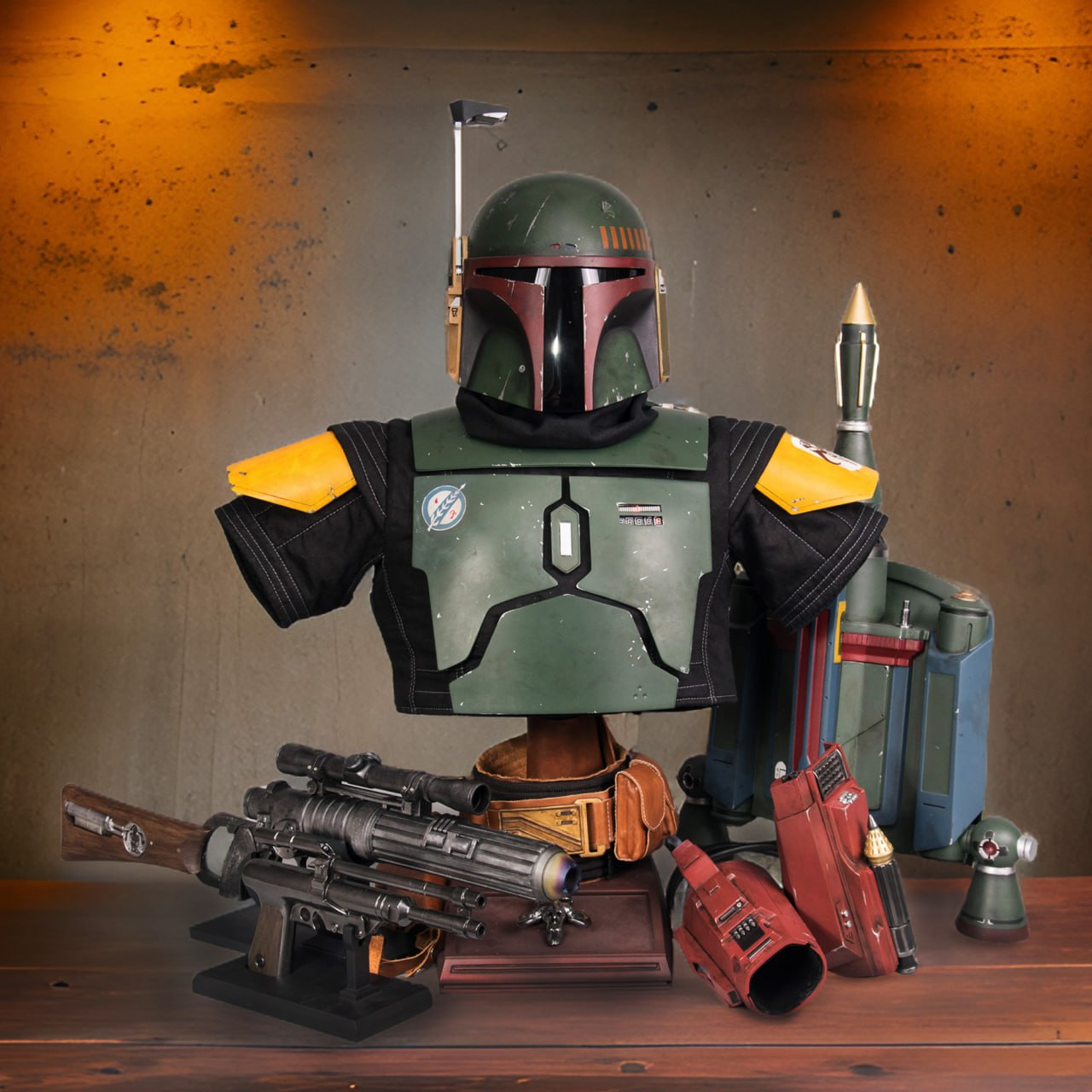Boba Fett Collectible Bust | 3D Planet Props