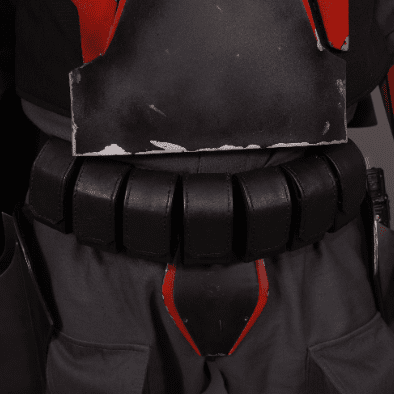 Gar Saxon Leather Belt / Genuine leather cosplay props