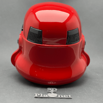 Crimson Stormtrooper Helmet / Magma Trooper / Red Stormtrooper helmet