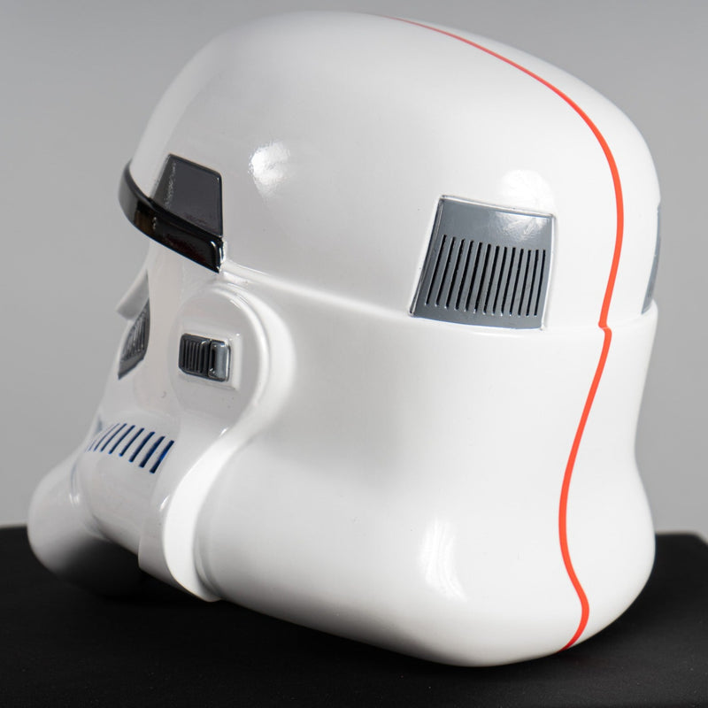 Stormtrooper Helmet White&Red / First Order Officer cosplay helmet