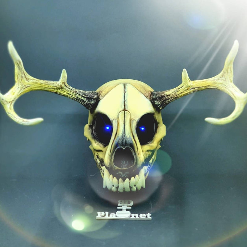 Deer Skull Wolf Mask / Wendigo Cosplay Mask