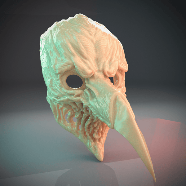 Reaper Skull Mask 3D Model STL files