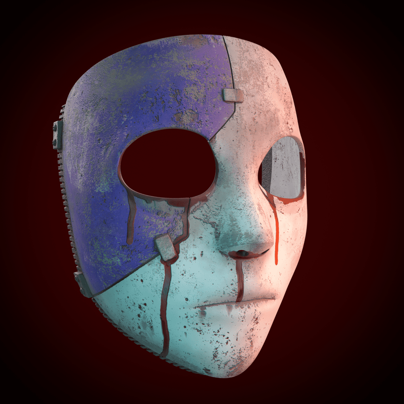 Sally Face Mask 3D Model STL file