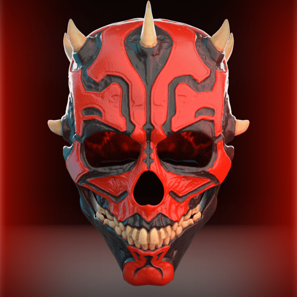 Darth Maul Mask 3D Model STL file
