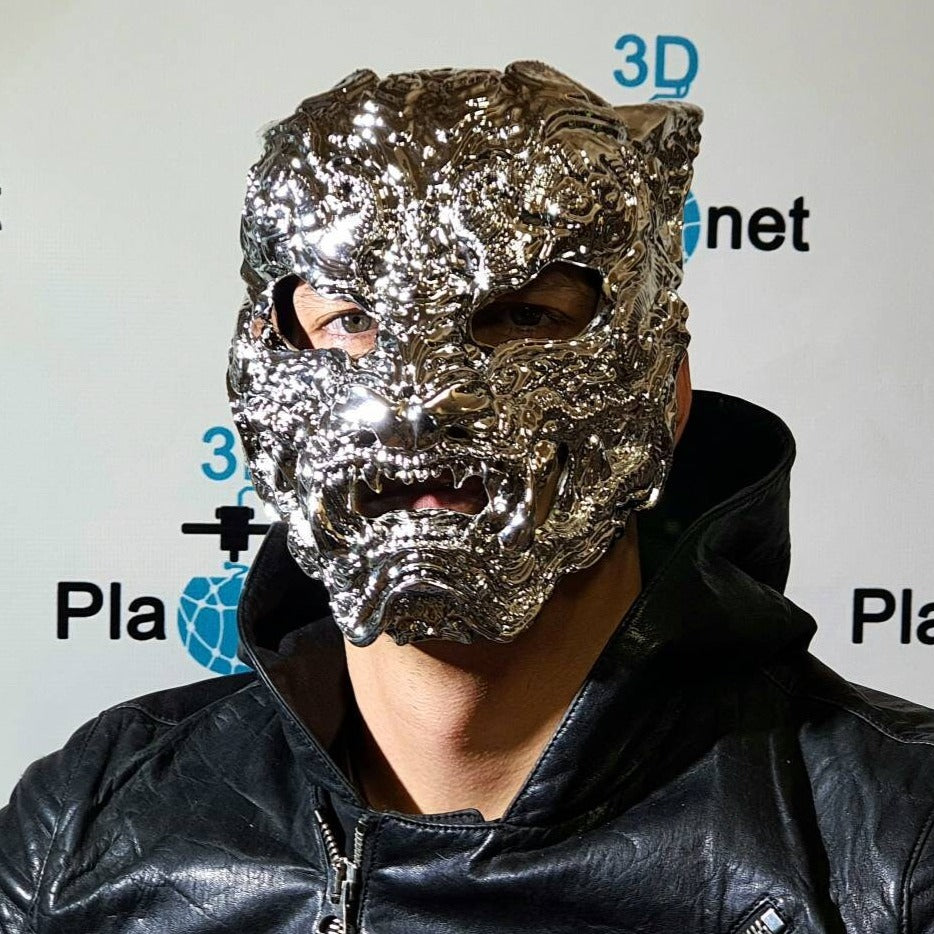 Tiger Chrome Cosplay Mask