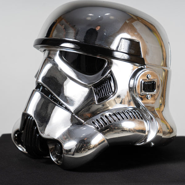 Stormtrooper Helmet Chrome Silver