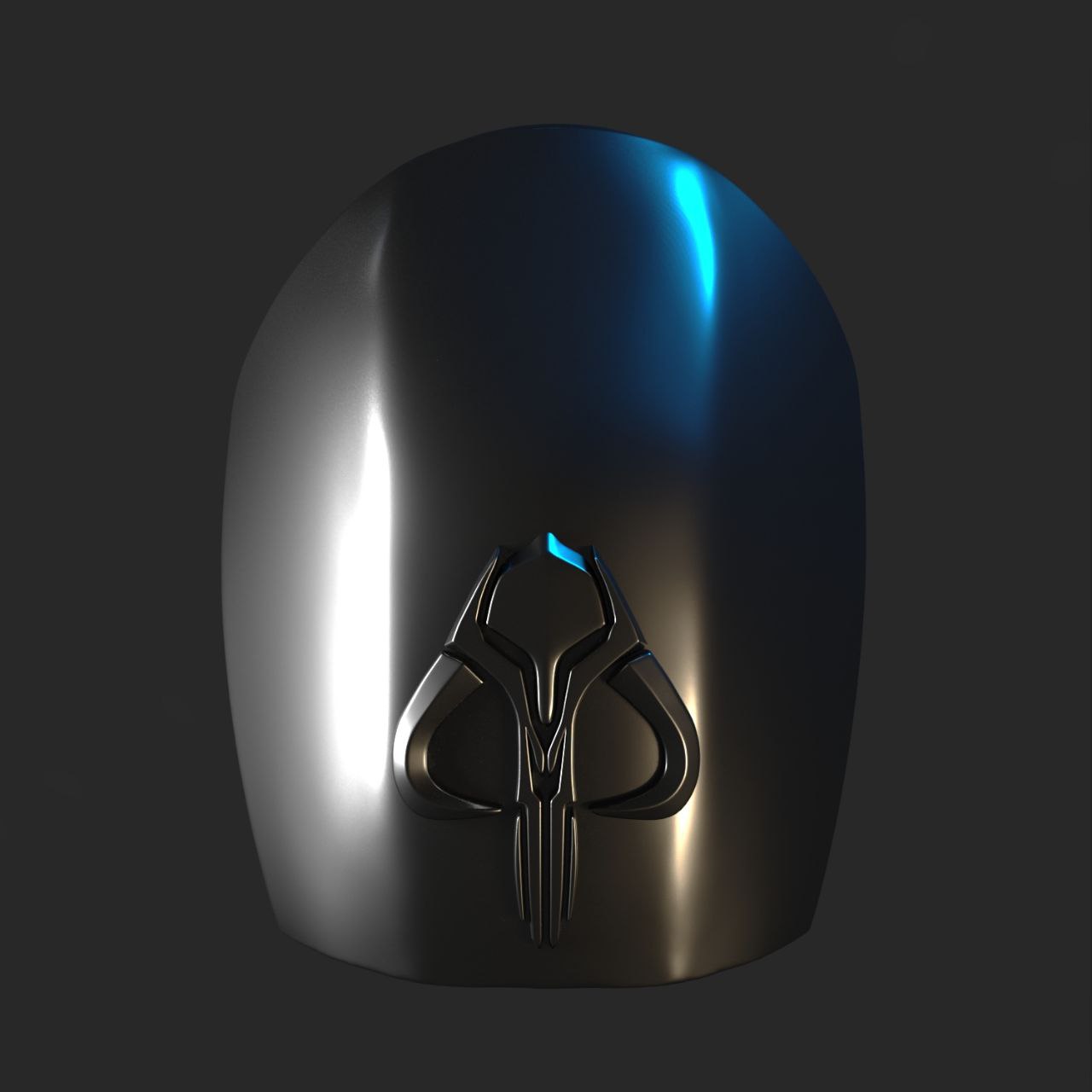 Bo-Katan Right Shoulder Mythosaur Signet 3D model STL file