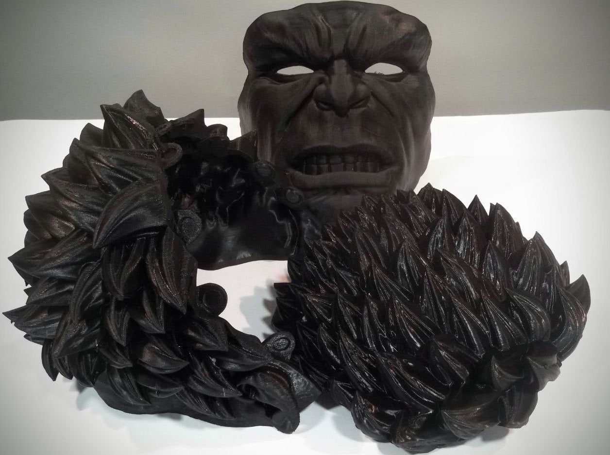 Hulk Mask Raw Kit 3D print