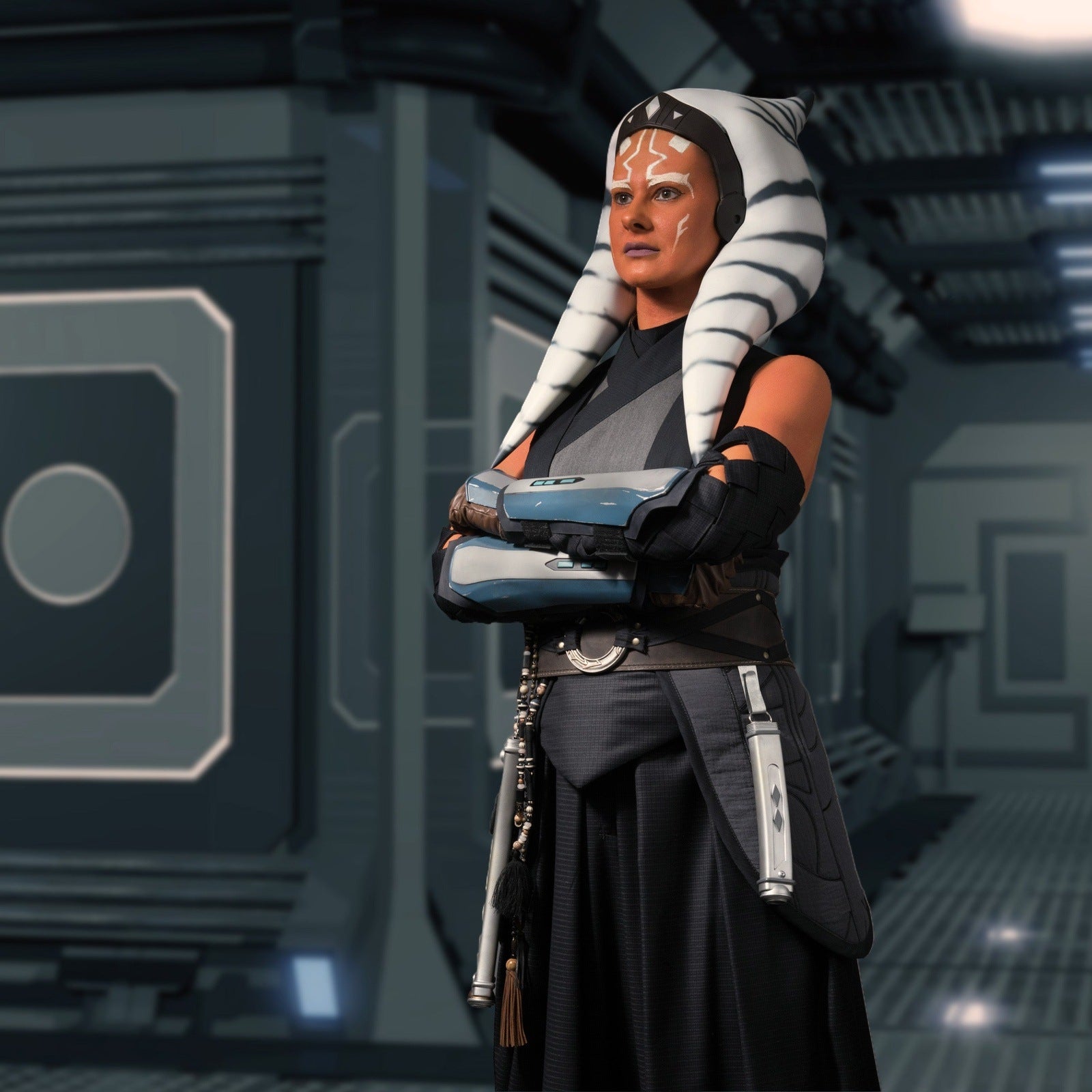 Ahsoka Full Cosplay Costume 3D Props