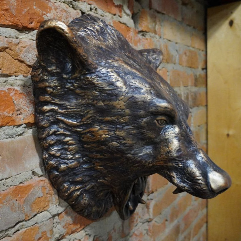 Bear Head Wall Decor