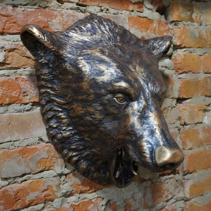 Bear Head Wall Decor