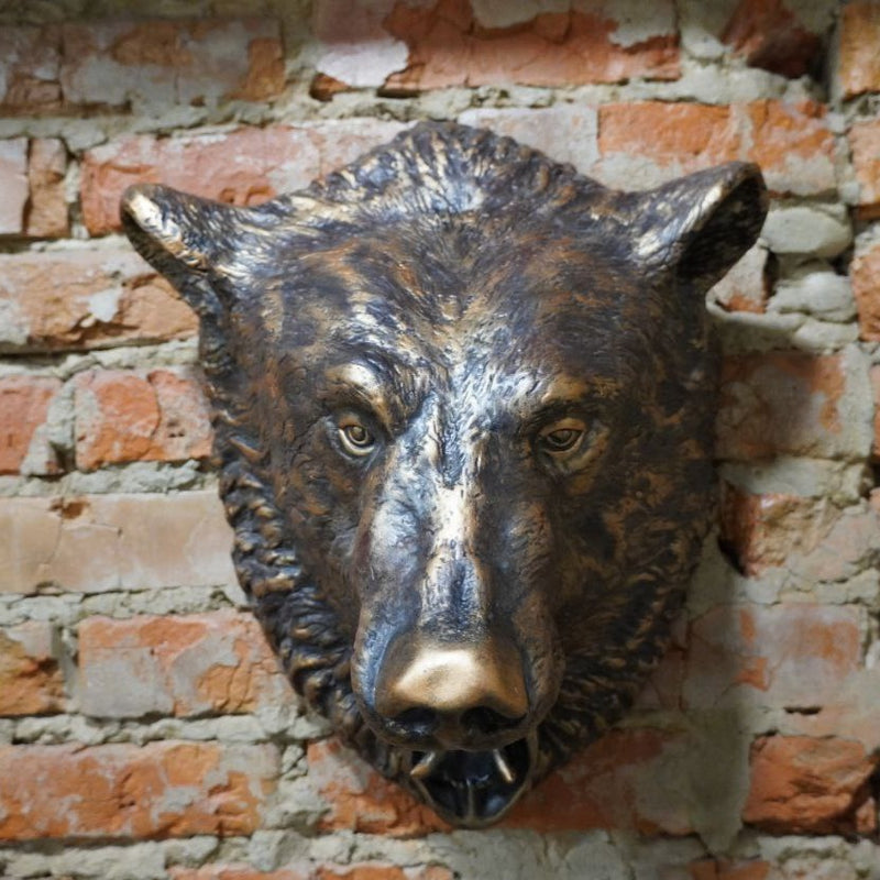 Bear Head Wall Decor