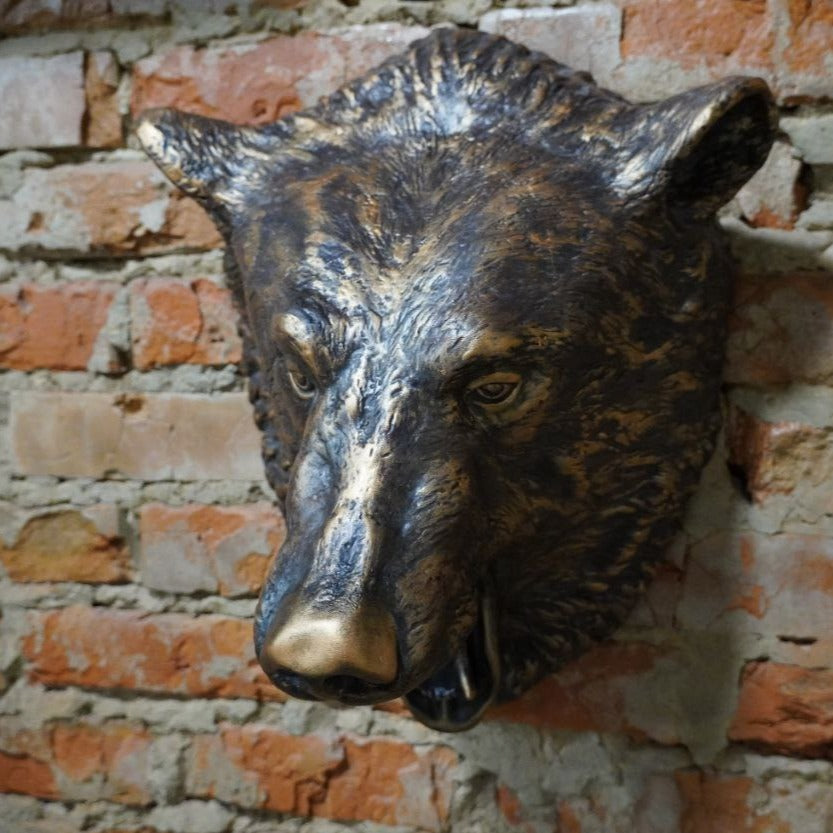 Bear Head Wall Decor