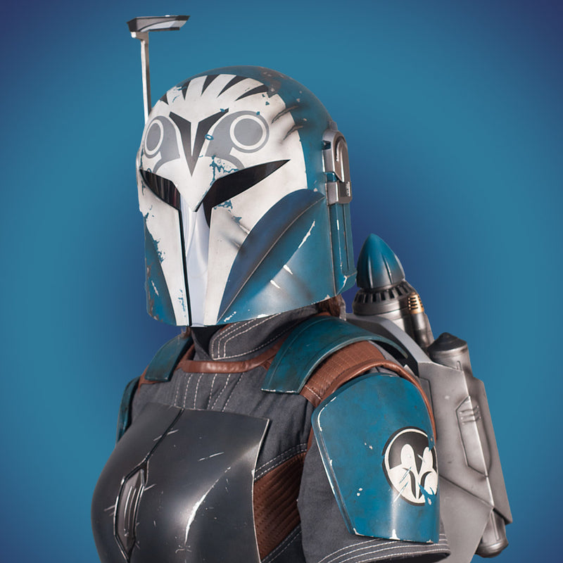 Bo-Katan Life-Size Bust / 1:1 Collectible Armor and Jetpack