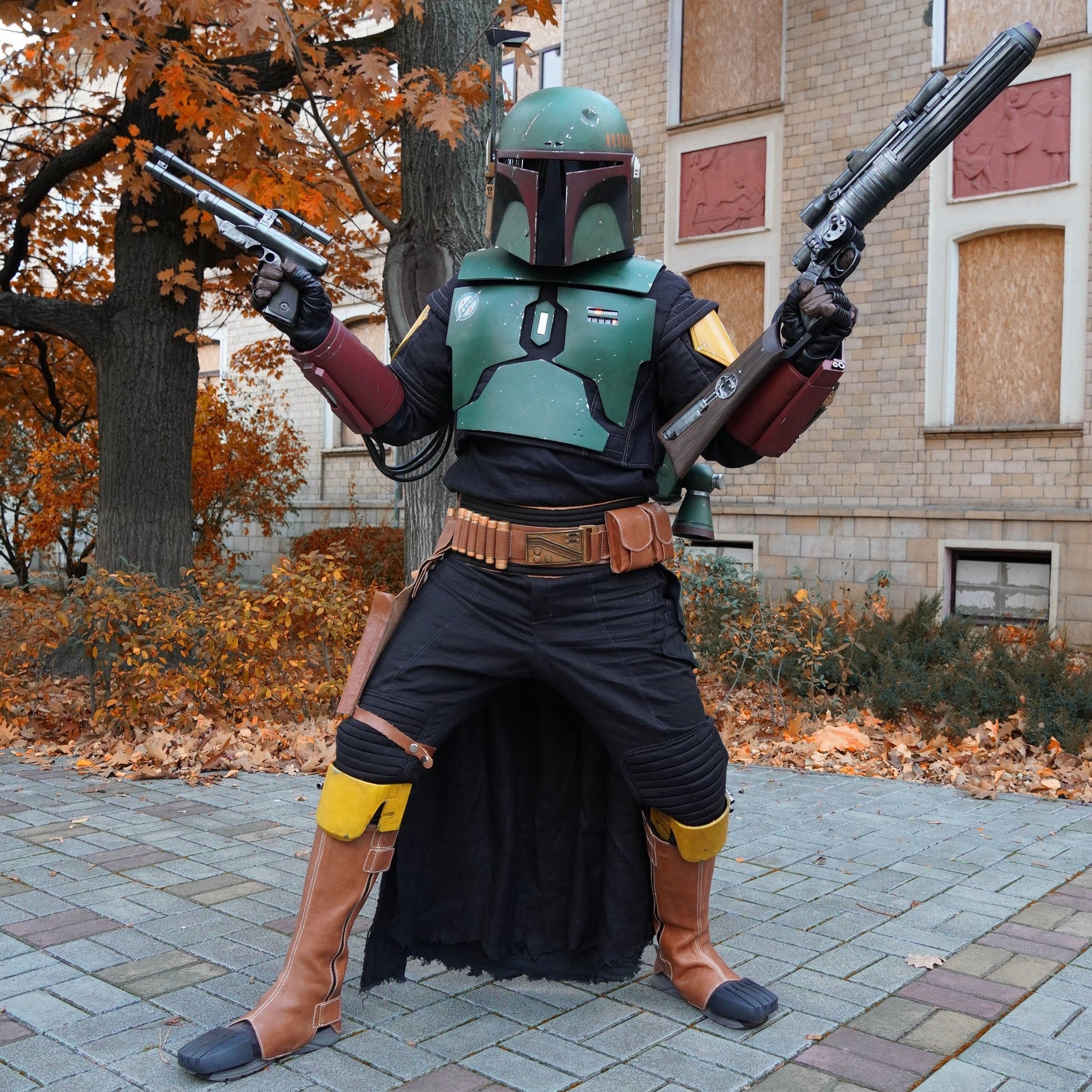 Boba Fett BOBF Full Cosplay Costume