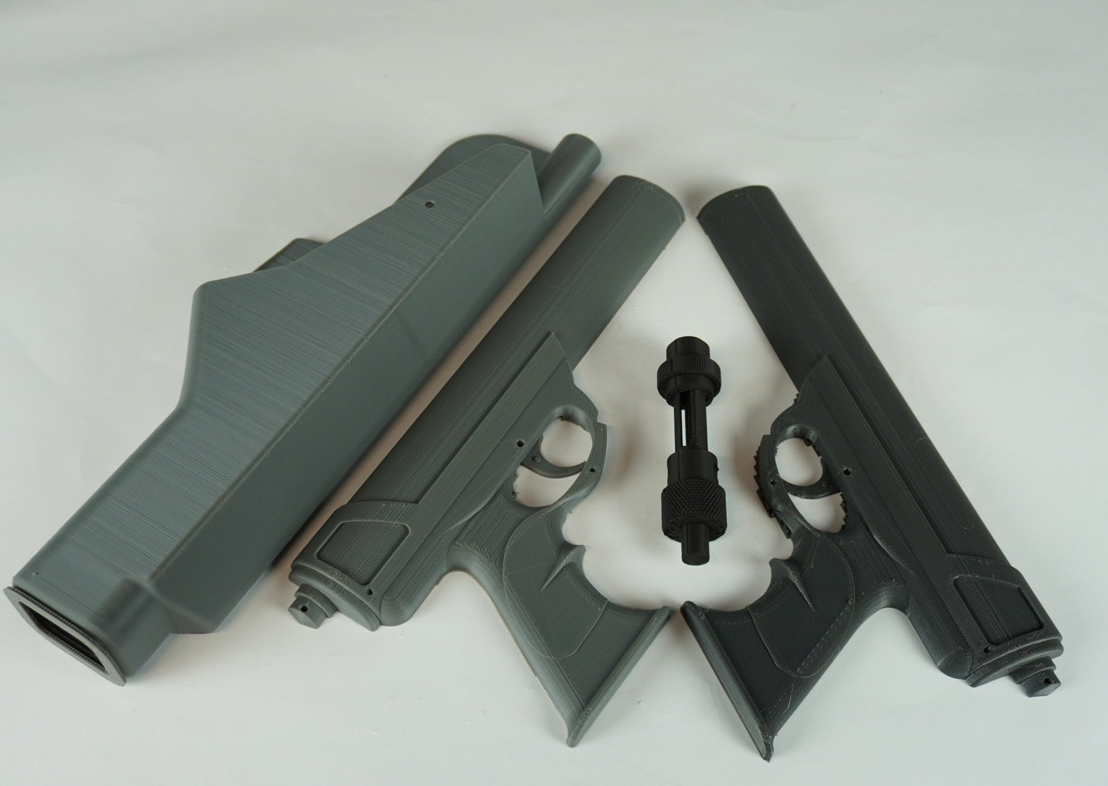 Boba Fett Blaster K-11 Sacros Raw Kit 3D Print