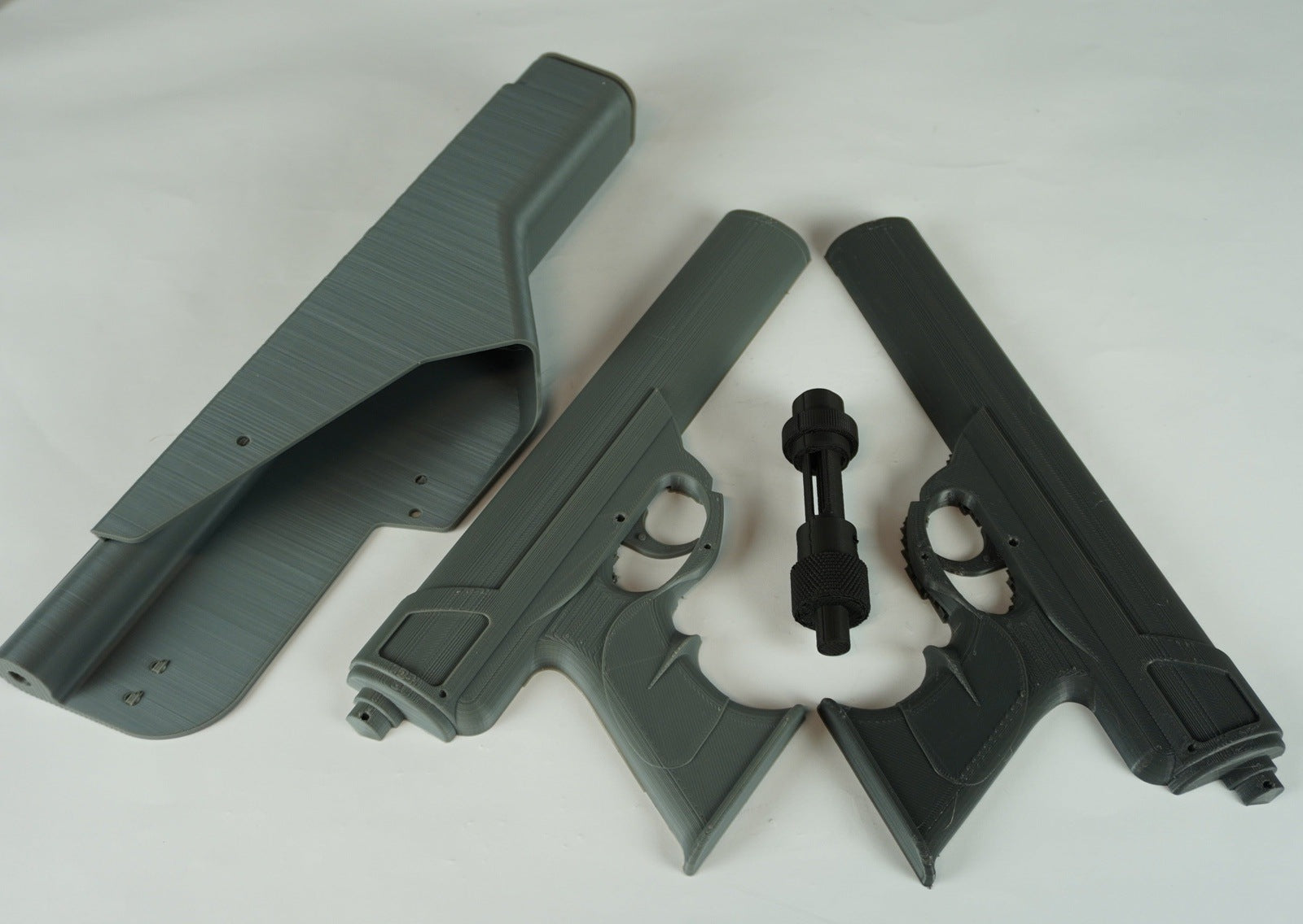 Boba Fett Blaster K-11 Sacros Raw Kit 3D Print