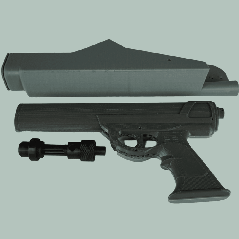 Boba Fett Blaster K-11 Sacros Raw Kit 3D Print