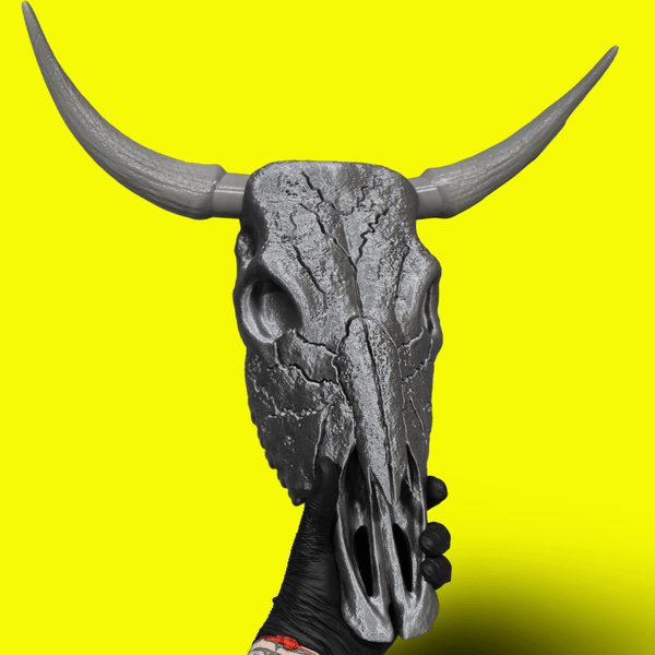 Bull Skull Mask Raw Kit 3D Print