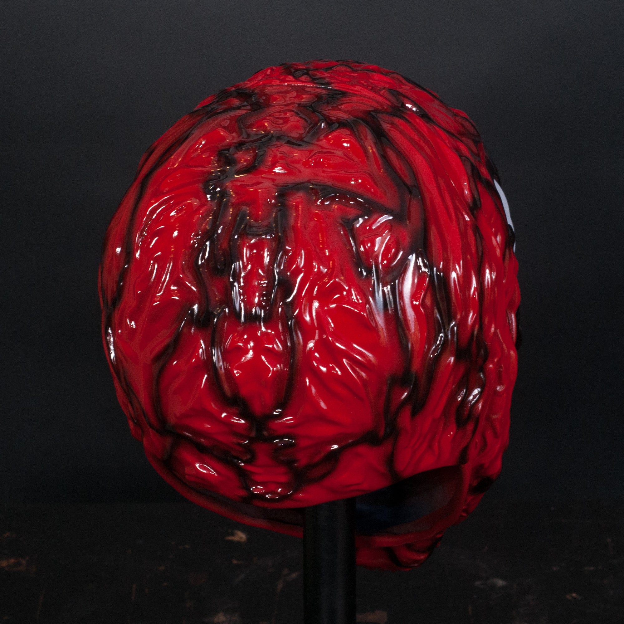 Custom Carnage Helmet-Mask Red&Black