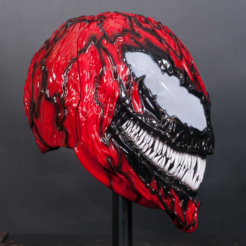 Custom Carnage Helmet-Mask Red&Black