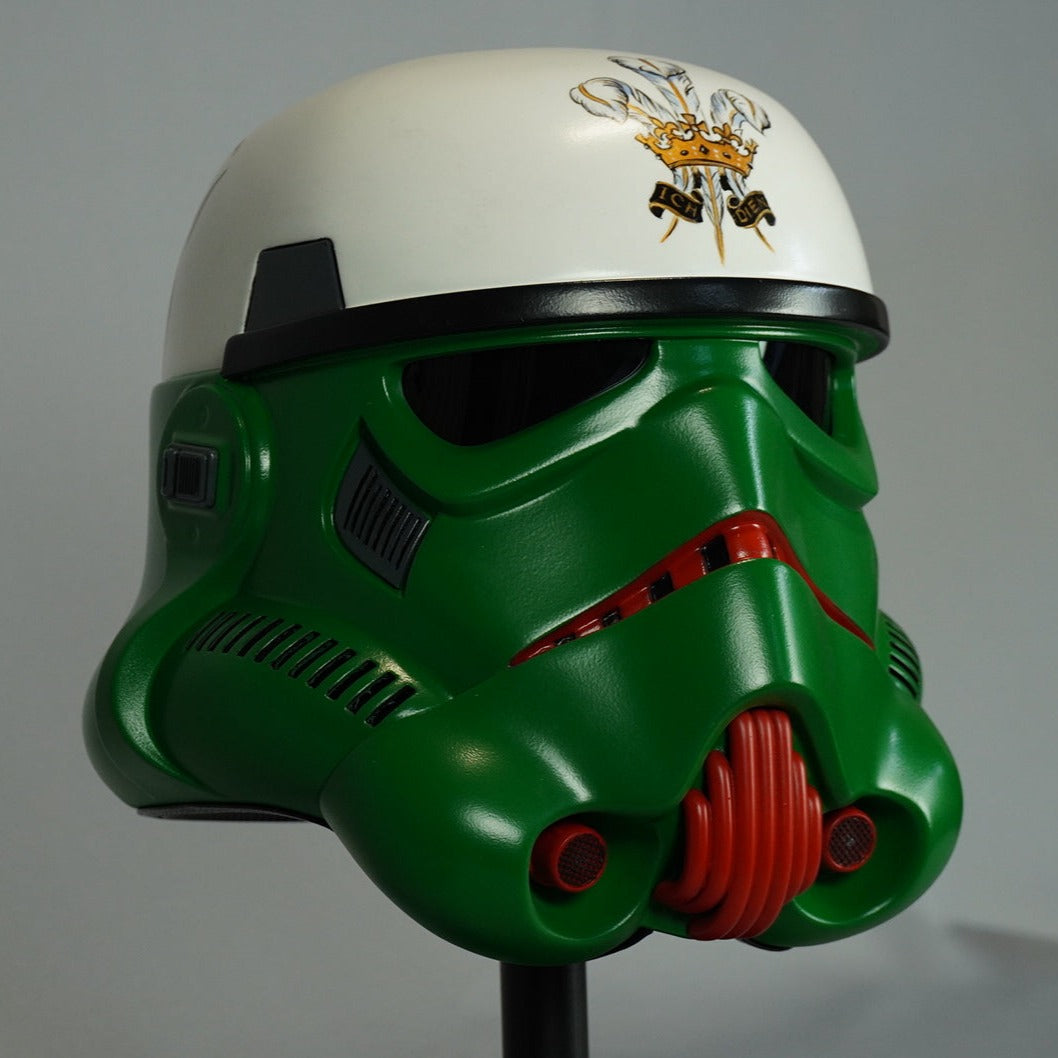 Customized Stormtrooper Helmet with Unique Design