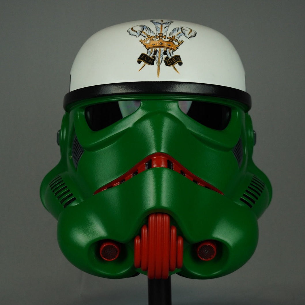 Customized Stormtrooper Helmet with Unique Design