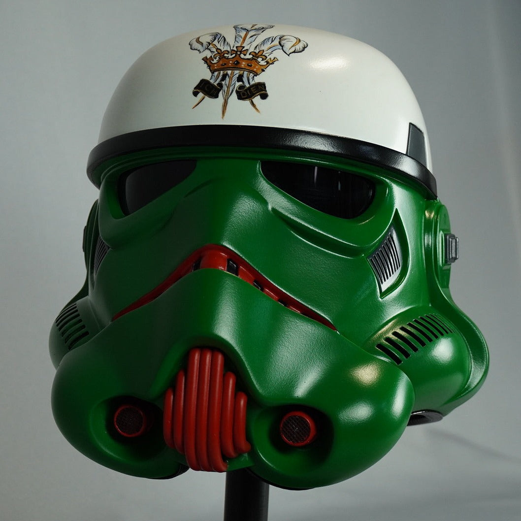 Customized Stormtrooper Helmet with Unique Design