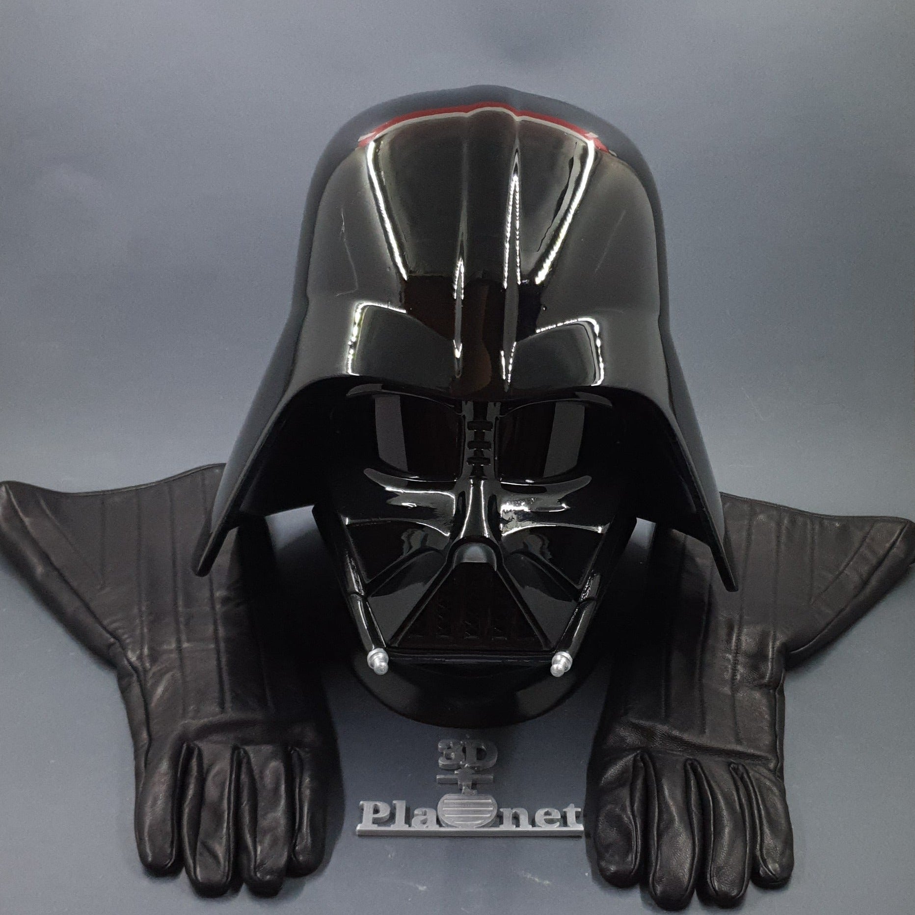 Dark Vader Helmet, Cloves and Cosplay Costume / First Order Costume