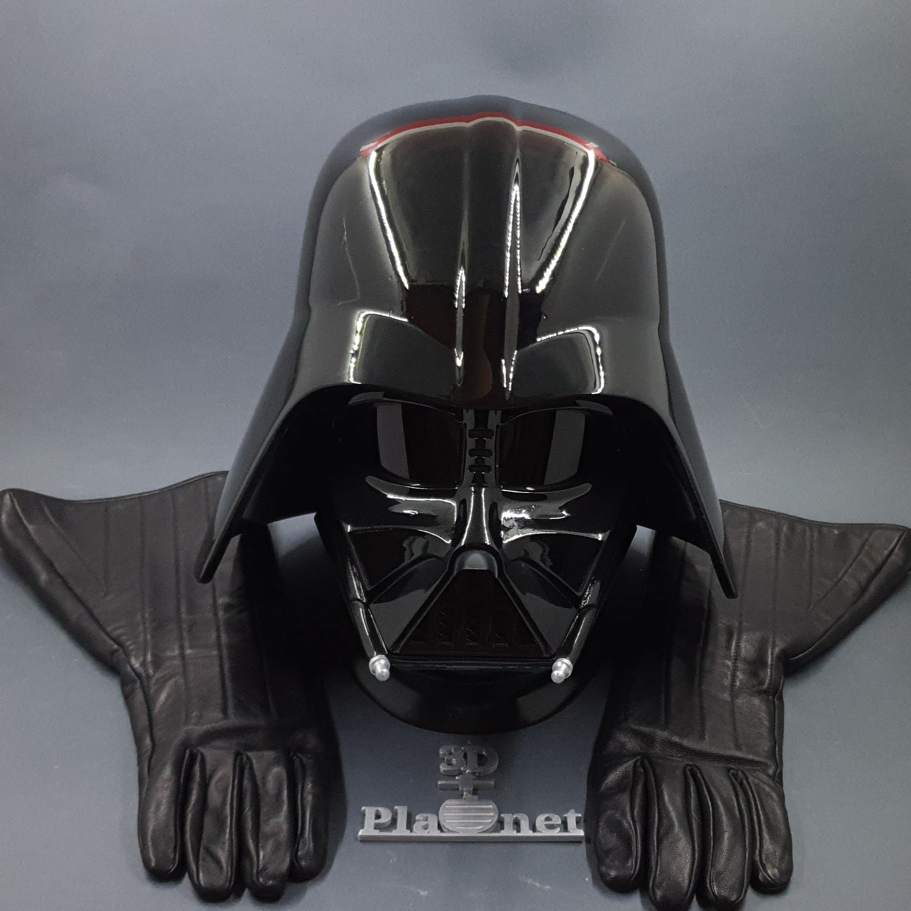 Dark Lord Costume Accessories Belt, Helmet, Gloves and Shins