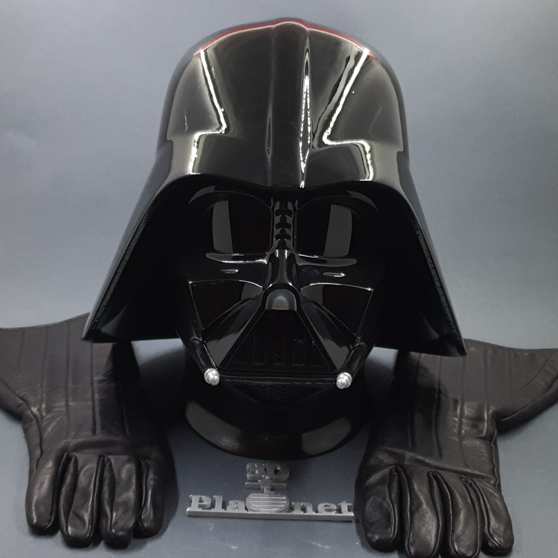 Dark Vader Helmet, Cloves and Cosplay Costume / First Order Costume