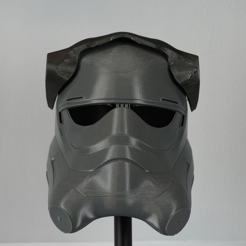 First Order TIE Fighter Pilot Helmet Raw Kit 3D Print