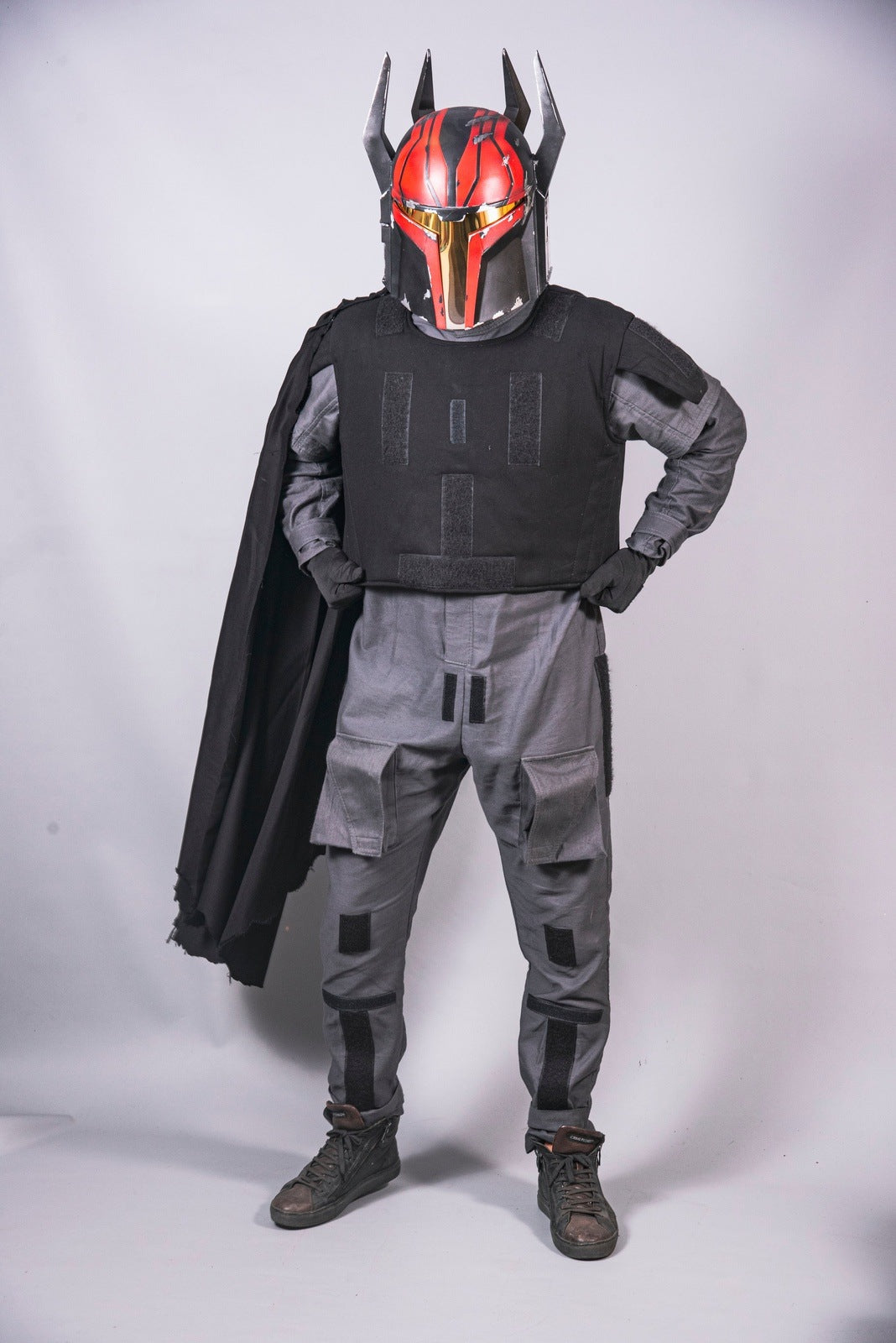 Gar Saxon Flight Suit, Flak Vest and Mando Cloak