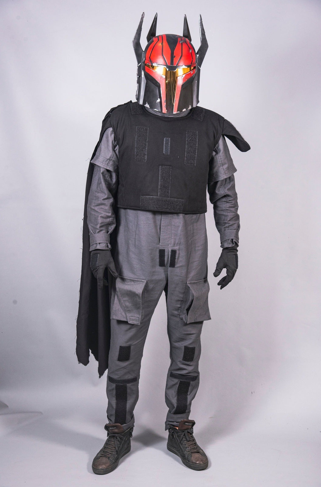 Gar Saxon Flight Suit, Flak Vest and Mando Cloak