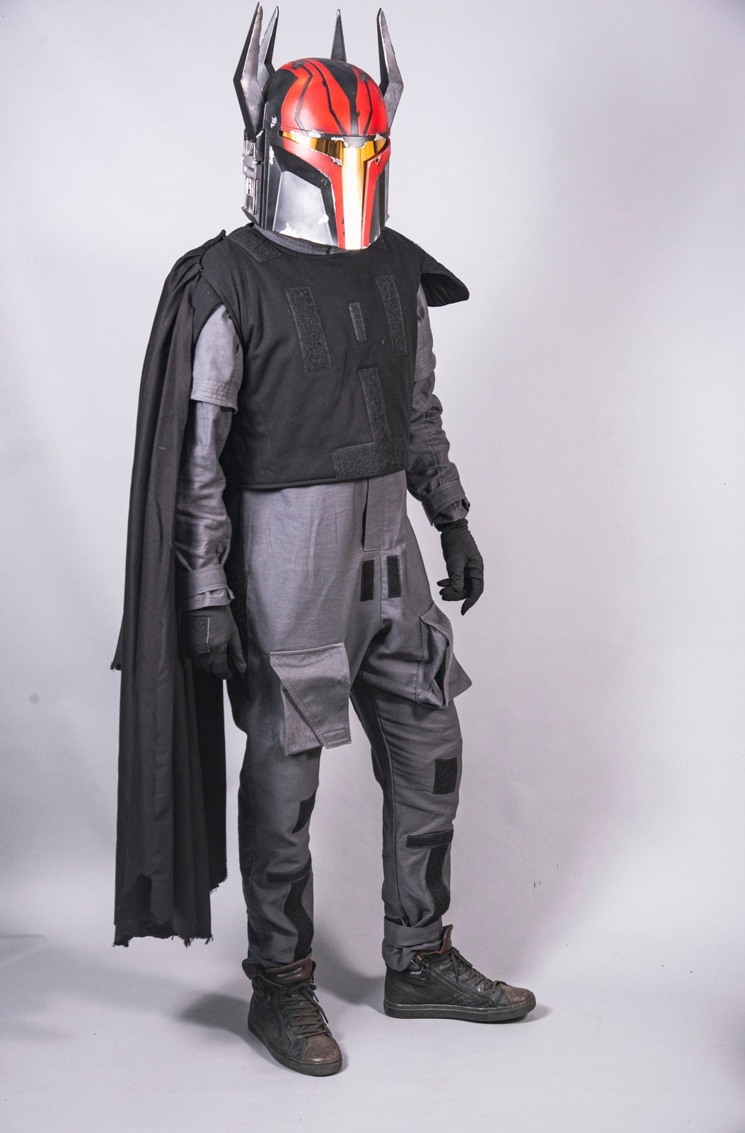 Gar Saxon Flight Suit, Flak Vest and Mando Cloak