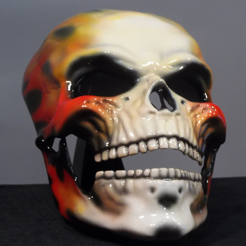 Ghost Rider Mask, Ghost Rider Ghost Face Rider Head Skull Chariot God Mask