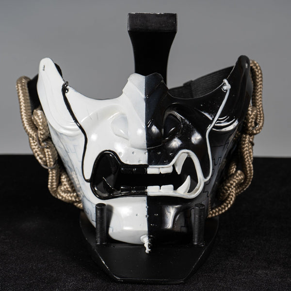 Ghost of Tsushima Mask Black&White / Samurai Mask / Jin Sakai cosplay prop