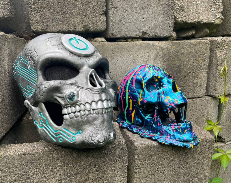 Human Skull Mask 1 / Halloween cosplay / Human skull collection