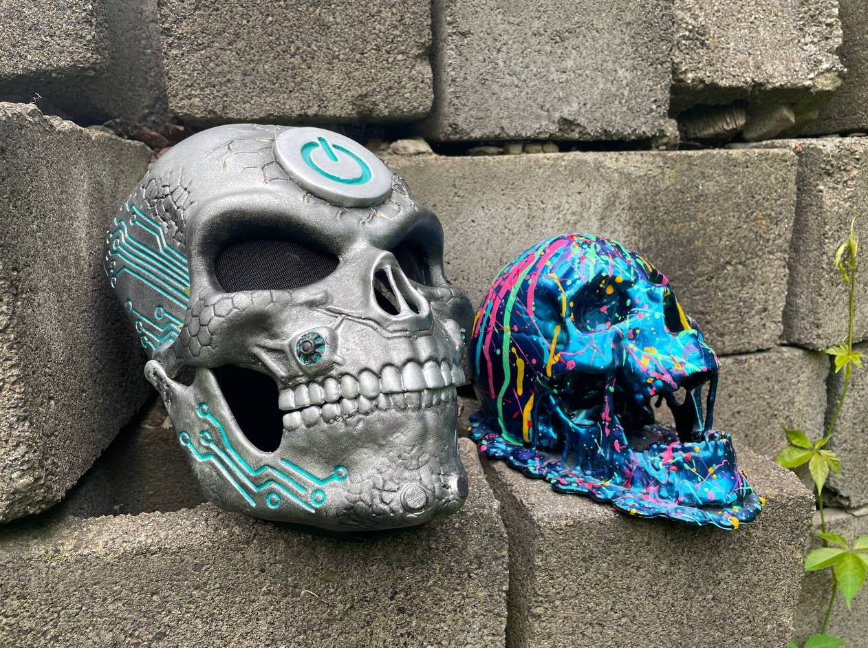 Human Skull Mask Collection / Unique Cosplay Masks for Halloween